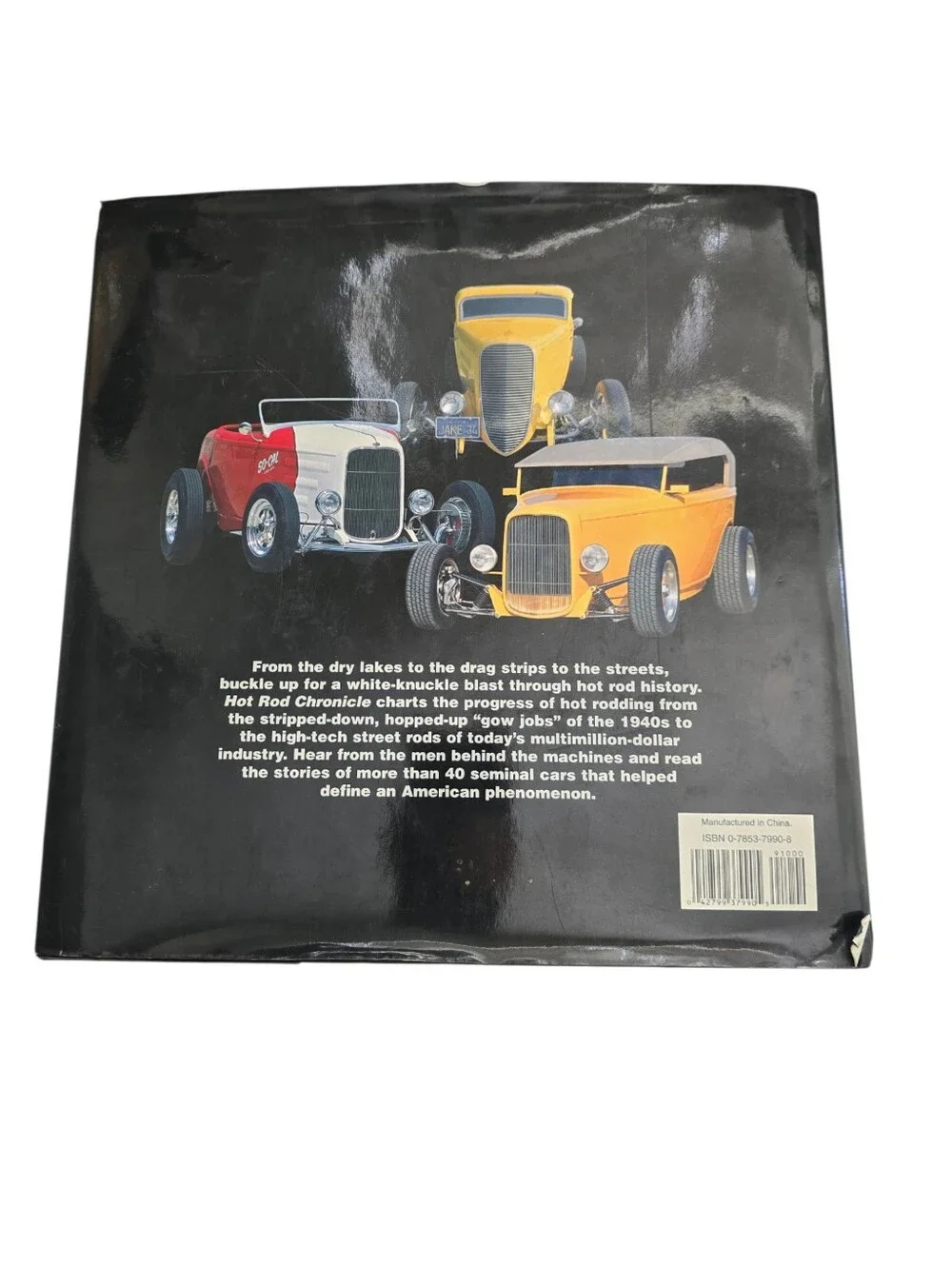Hot Rod Chronicle Hardcover Coffee Table Book 2003 Hot Rod History Cars
